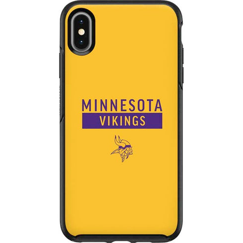 NFL Minnesota Vikings Yellow Performance Series Otterbox Symmetry iPhone Skin