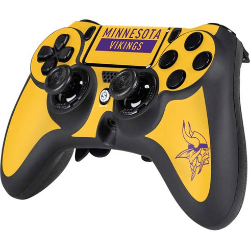 NFL Minnesota Vikings Yellow Performance Series PS4/PC SCUF Impact Controller Skin