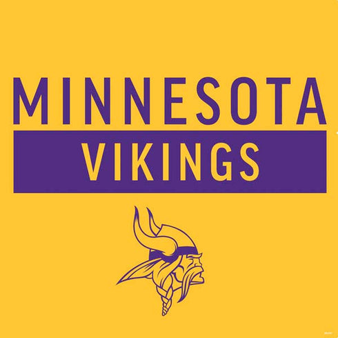 NFL Minnesota Vikings Yellow Performance Series PS4 Slim Bundle Skin