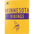 NFL Minnesota Vikings Yellow Performance Series PS5 Digital Edition Console Skin