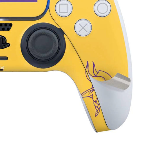 NFL Minnesota Vikings Yellow Performance Series PS5 Slim Digital Edition Bundle Skin