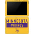 NFL Minnesota Vikings Yellow Performance Series Surface Go Skin