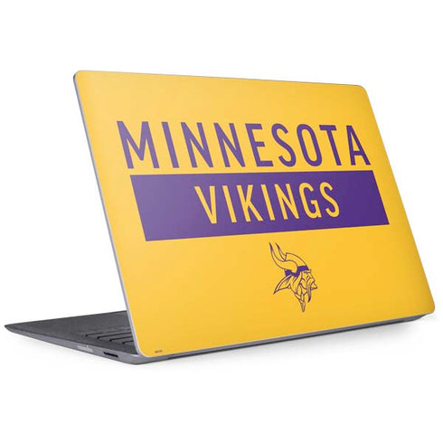 NFL Minnesota Vikings Yellow Performance Series Surface Laptop 2 Skin