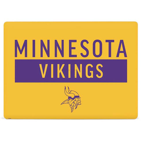 NFL Minnesota Vikings Yellow Performance Series Surface Laptop 2 Skin