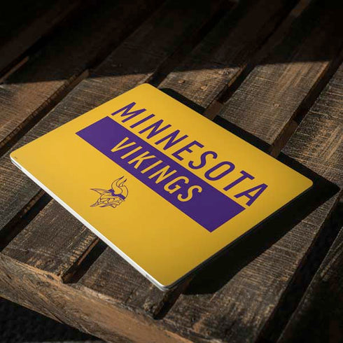 NFL Minnesota Vikings Yellow Performance Series Surface Laptop 2 Skin