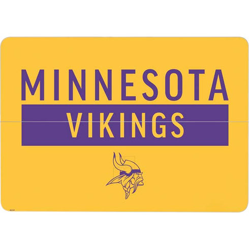 NFL Minnesota Vikings Yellow Performance Series Surface Laptop Studio Skin