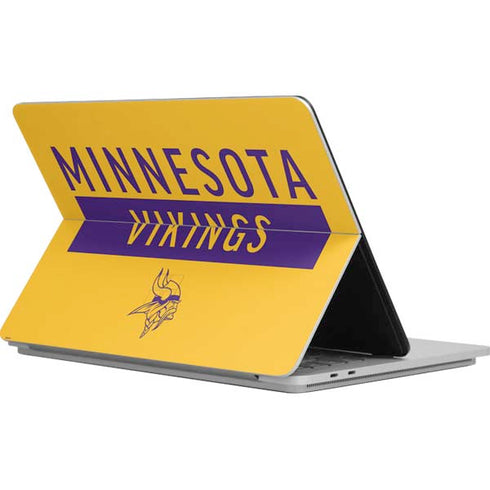 NFL Minnesota Vikings Yellow Performance Series Surface Laptop Studio Skin