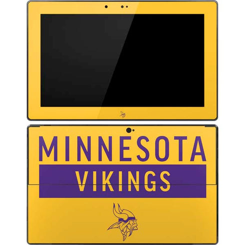 NFL Minnesota Vikings Yellow Performance Series Surface Pro Tablet Skin