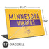 NFL Minnesota Vikings Yellow Performance Series Universal Laptop 13in (10.6 x 7.6in) Skin