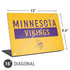 NFL Minnesota Vikings Yellow Performance Series Universal Laptop 16in (13 x 9.4in) Skin