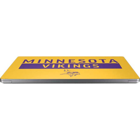 NFL Minnesota Vikings Yellow Performance Series Universal Laptop 16in (13 x 9.4in) Skin