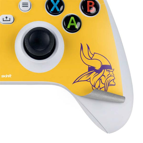 NFL Minnesota Vikings Yellow Performance Series Xbox Series S Bundle Skin