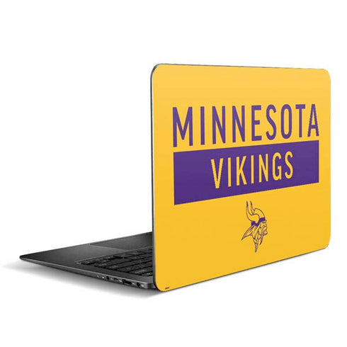 NFL Minnesota Vikings Yellow Performance Series Zenbook UX305FA 13.3in Skin