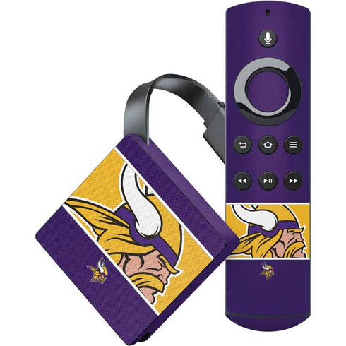 NFL Minnesota Vikings Zone Block Amazon Fire TV Skin