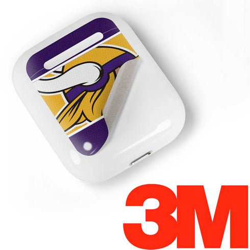 NFL Minnesota Vikings Zone Block Apple AirPods Skin