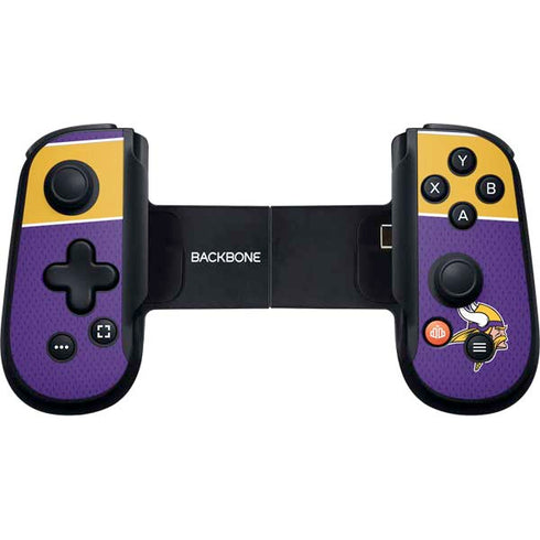 NFL Minnesota Vikings Zone Block Backbone One for iPhone Game Controller Skin