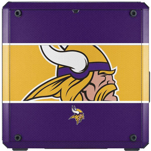 NFL Minnesota Vikings Zone Block Cooler Master MasterBox Q300L Mini Tower Skin