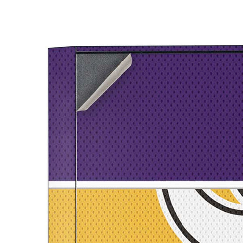 NFL Minnesota Vikings Zone Block Corsair 4000D Tempered Glass Mid-Tower ATX Case Skin