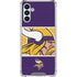 NFL Minnesota Vikings Zone Block Galaxy A13 5G Clear Case