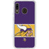 NFL Minnesota Vikings Zone Block Galaxy A20 Clear Case
