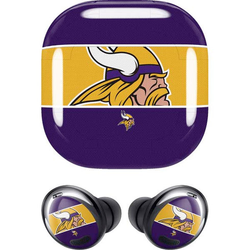 NFL Minnesota Vikings Zone Block Galaxy Buds Pro Skin