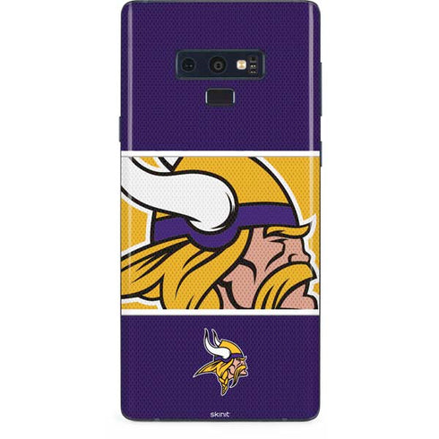 NFL Minnesota Vikings Zone Block Galaxy Note 9 Skin