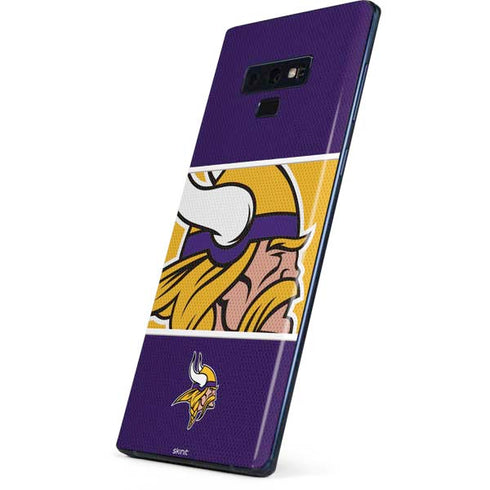 NFL Minnesota Vikings Zone Block Galaxy Note 9 Skin