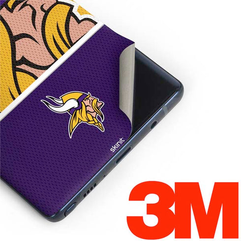 NFL Minnesota Vikings Zone Block Galaxy Note 9 Skin