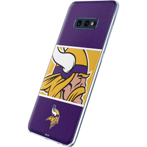 NFL Minnesota Vikings Zone Block Galaxy S10e Skin