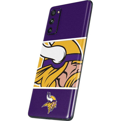NFL Minnesota Vikings Zone Block Galaxy S20 Fan Edition Skin