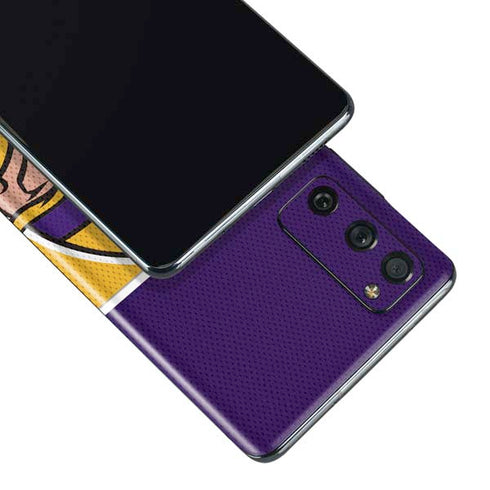 NFL Minnesota Vikings Zone Block Galaxy S20 Fan Edition Skin
