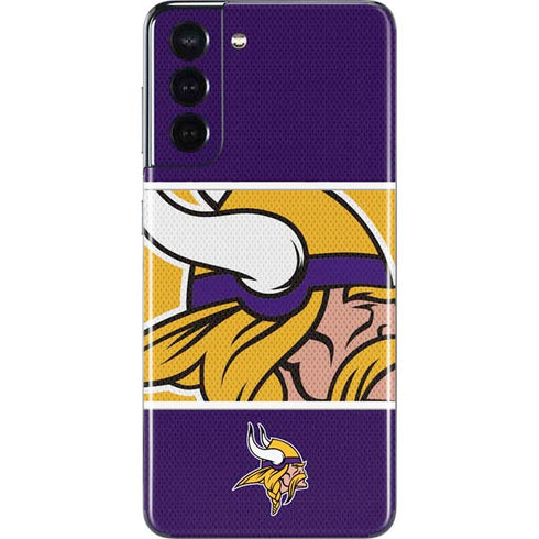 NFL Minnesota Vikings Zone Block Galaxy S21 5G Skin