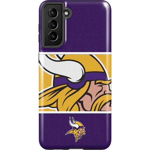 NFL Minnesota Vikings Zone Block Galaxy S21 Plus 5G Pro Case