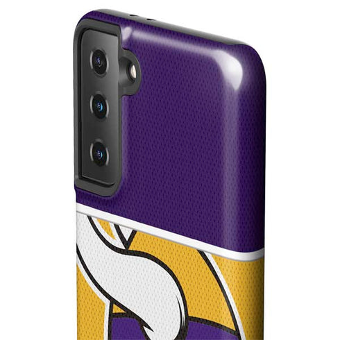 NFL Minnesota Vikings Zone Block Galaxy S21 Plus 5G Pro Case