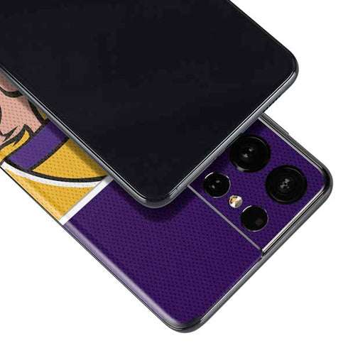 NFL Minnesota Vikings Zone Block Galaxy S21 Ultra 5G Skin