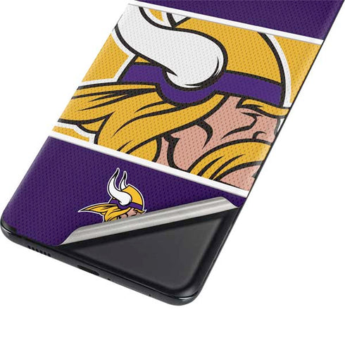 NFL Minnesota Vikings Zone Block Galaxy S21 Ultra 5G Skin