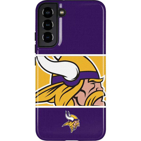 NFL Minnesota Vikings Zone Block Galaxy S22 Plus Pro Case