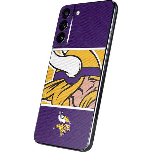 NFL Minnesota Vikings Zone Block Galaxy S22 Plus Skin