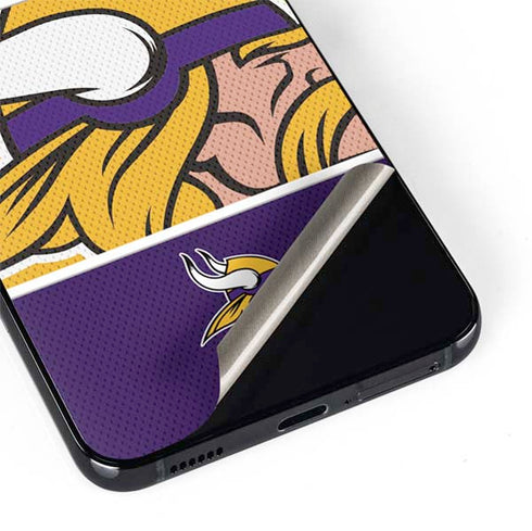 NFL Minnesota Vikings Zone Block Galaxy S22 Plus Skin