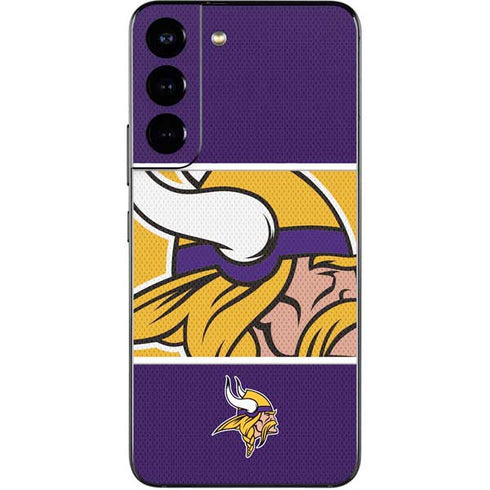 NFL Minnesota Vikings Zone Block Galaxy S22 Skin