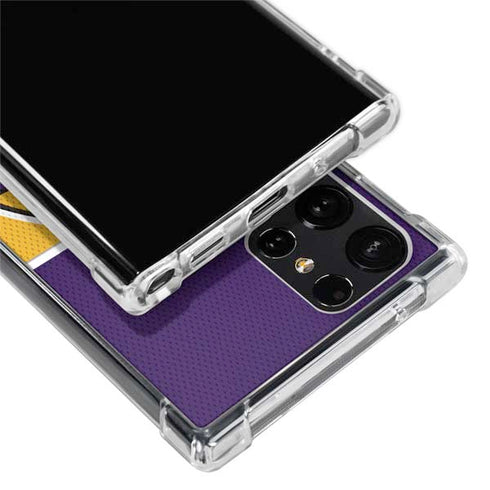NFL Minnesota Vikings Zone Block Galaxy S22 Ultra Clear Case