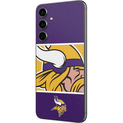 NFL Minnesota Vikings Zone Block Galaxy S23 FE Skin