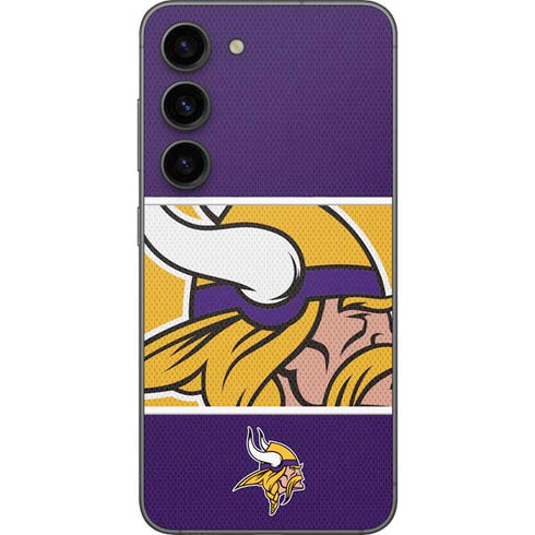 NFL Minnesota Vikings Zone Block Galaxy S23 Skin