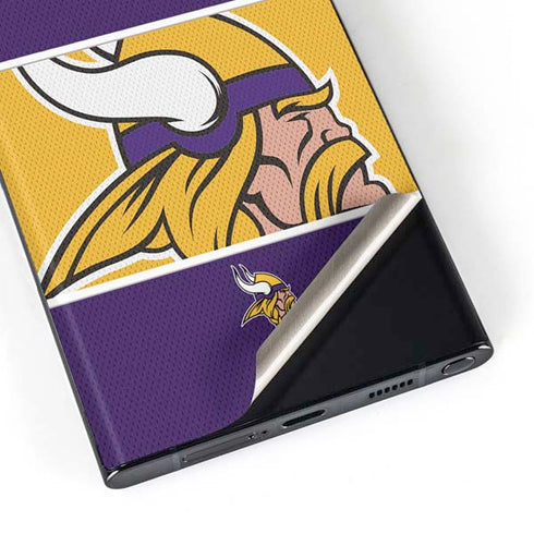 NFL Minnesota Vikings Zone Block Galaxy S23 Ultra Skin