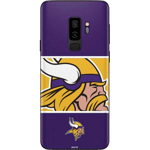NFL Minnesota Vikings Zone Block Galaxy S9 Plus Skin