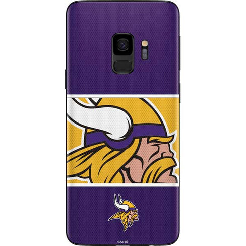 NFL Minnesota Vikings Zone Block Galaxy S9 Skin