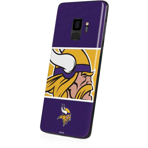 NFL Minnesota Vikings Zone Block Galaxy S9 Skin