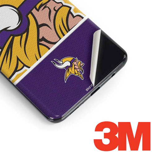 NFL Minnesota Vikings Zone Block Galaxy S9 Skin