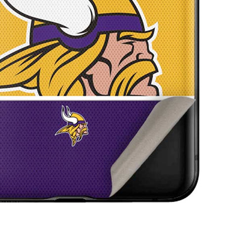 NFL Minnesota Vikings Zone Block Galaxy Z Flip Skin