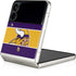 NFL Minnesota Vikings Zone Block Galaxy Z Flip3 5G Skin